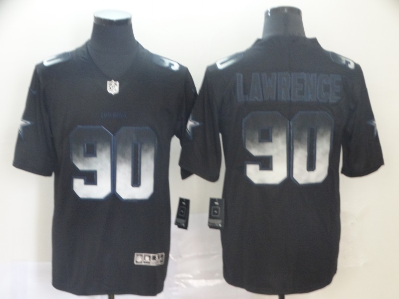 Men's Dallas Cowboys DeMarcus Lawrence #90 Black Alternate Jersey